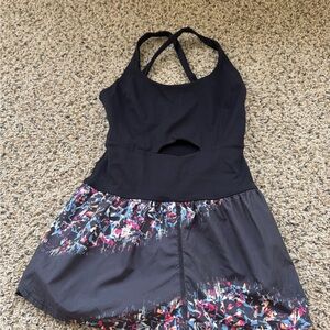 FP Movement by Free People Black and Multicolor Jumpsuit